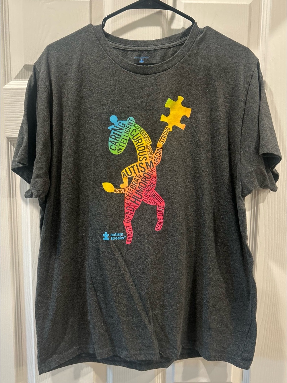 Autism Speaks Sassafras Silhouette Graphic T-Shirt
